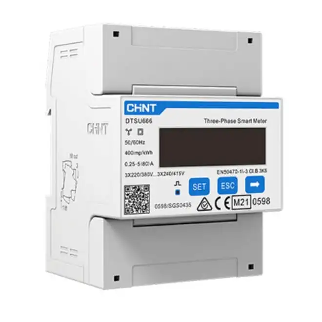 Đồng hồ đo năng lượng 3 pha SolaX Meter 3 phase + CT 200A (CHINT)