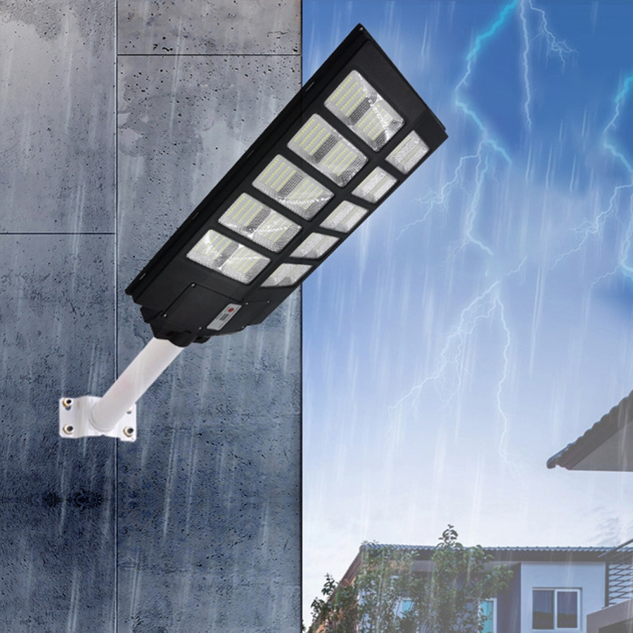 Đèn năng lượng mặt trời liền thể 2 cánh 500w