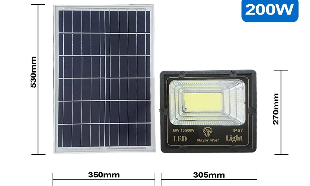 Đèn năng lượng mặt trời LY-TGD001 200W