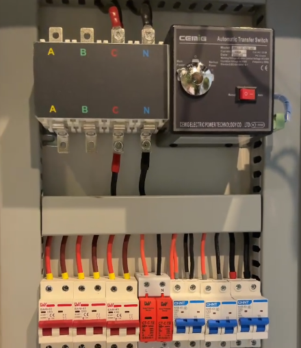 Tủ điện On Grid 1 pha - 2 String